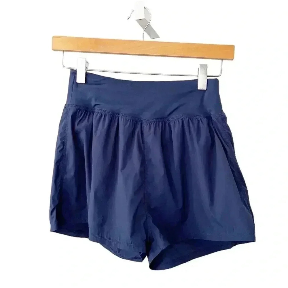 Madewell MWL Running Shorts Navy